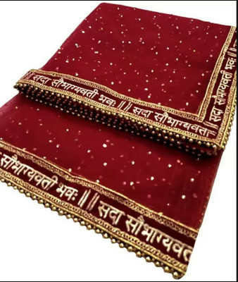 FABINA CREATION Net Embroidered Women Dupatta