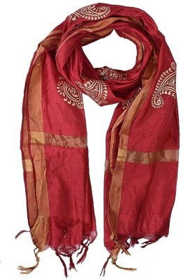 Vasucollections Chiffon Striped Unisex Dupatta