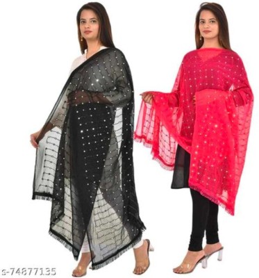 Chiffon Chiffon Embellished Women Dupatta