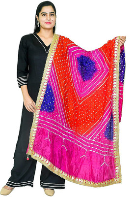 MANGAL MURTI CREATION Art Silk Printed Women Dupatta