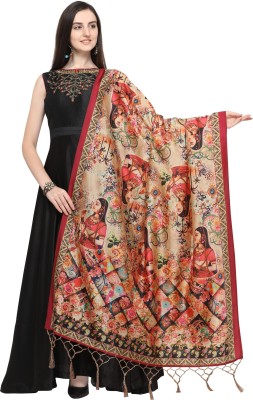 KAIZAN INTERNATIONAL Silk Blend Printed Women Dupatta