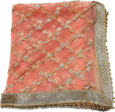 kamya fashion Net Embroidered Women Dupatta