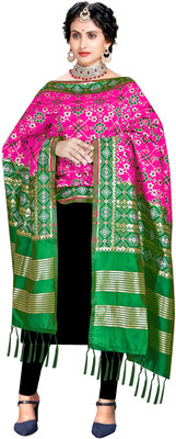 JAYANT CREATION Art Silk Woven Women Dupatta