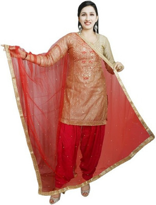 KARTHAV FASHION Net Embellished Women Dupatta