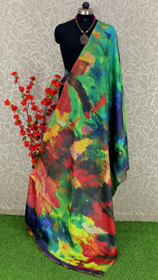 EMBRO VISION Cotton Blend Printed Women Dupatta