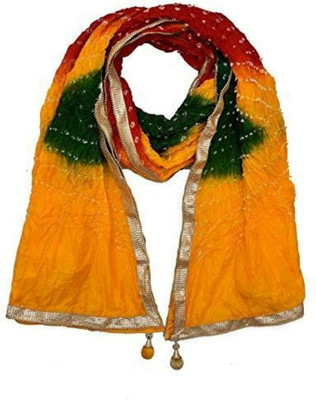 DEVAR BHABHI Chiffon Hand Painted Women Dupatta