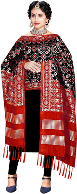 JAYANT CREATION Art Silk Woven Women Dupatta