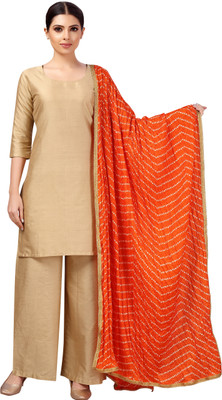 Studio Shringaar Polyester Solid Women Dupatta