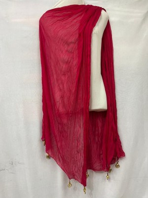 shakti Chiffon Solid Women Dupatta