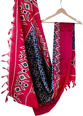 Waama Jewels Silk Blend Printed Women Dupatta