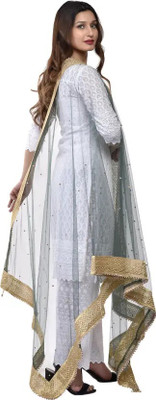 Trendz Hack Net Embellished Women Dupatta