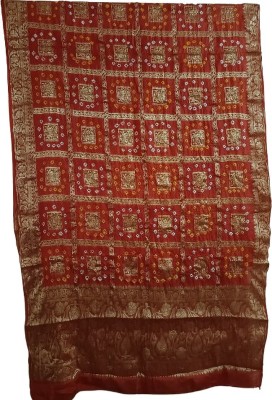 shrishivam Art Silk Solid Women Dupatta