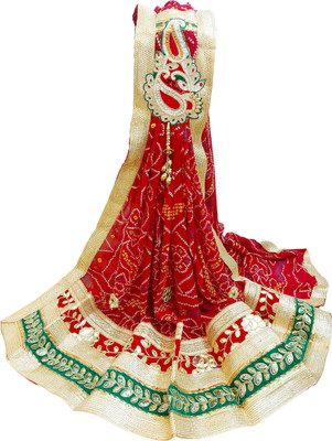 Avilhara Poly Georgette Embroidered Women Dupatta