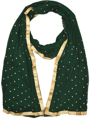 YOUTHQUAKE Chiffon Printed Women Dupatta