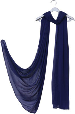 Nakoda Creation Chiffon Solid Women Dupatta