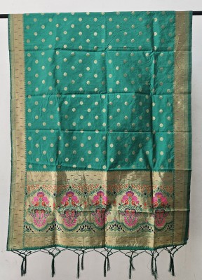 Fashionowl Silk Blend Floral Print Women Dupatta