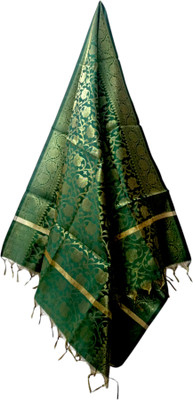 abhikart Silk Blend Woven, Embellished Women Dupatta