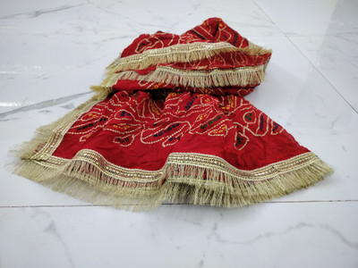 RV Kraft and kreations Georgette Self Design Women Dupatta