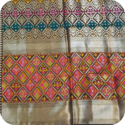 Mithila kashi Creation Silk Blend Woven Women Dupatta