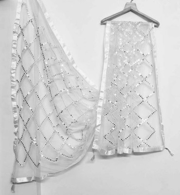 Jyotsna Collections Net Embellished Women Dupatta