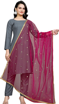 Kemza Net Embroidered Women Dupatta
