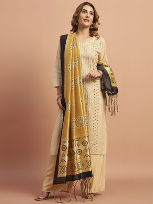 AKSHADEEP Art Silk Printed Women Dupatta