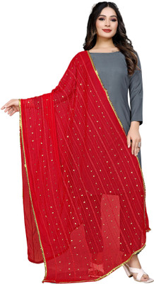 Kemza Chiffon Embroidered Women Dupatta
