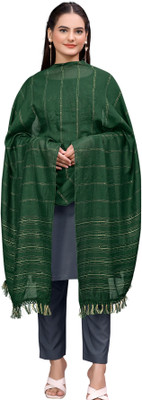 Kemza Pure Cotton Embroidered Women Dupatta