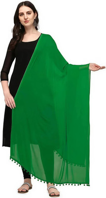 RANG FASHION Chiffon Solid Women Dupatta