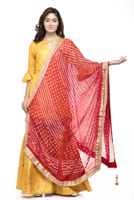 A R SILK Pure Silk Printed Women Dupatta