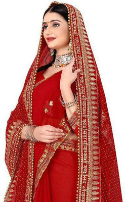 sky cloud Net Embroidered Women Dupatta