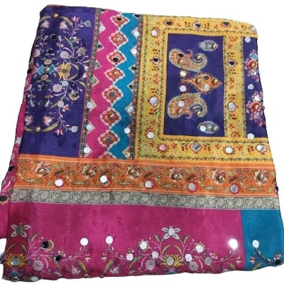 FANCYDUPATTA Art Silk Printed Women Dupatta