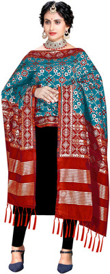 JAYANT CREATION Art Silk Woven Women Dupatta