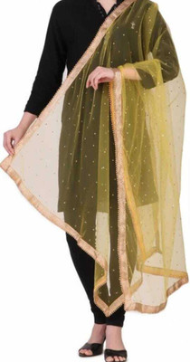 Sai fashions store Net Embellished Women Dupatta