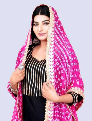 FASHION DESIGNE COLLECTION Art Silk Printed Women Dupatta
