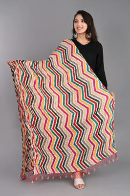 SR Textiles Crepe Chiffon Printed Women Dupatta