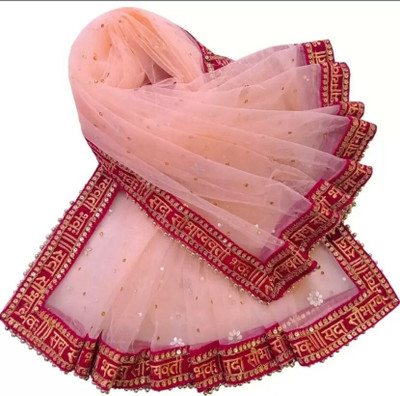 FABINA CREATION Net Embroidered Women Dupatta