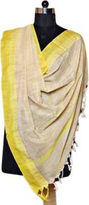 Queen silk Khadi Cotton Solid Women Dupatta