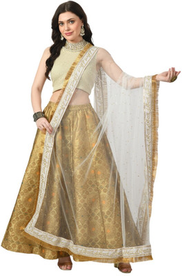 A R SILK DUPATTA HUB Net Embroidered Women Dupatta