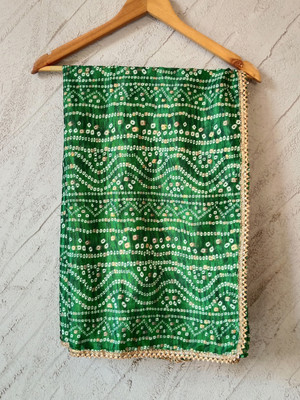 Saanchi Enterprise Silk Blend Printed Women Dupatta