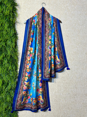 SEIKETSU Cotton Silk Printed Women Dupatta