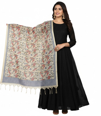 Traditions Bazaar Art Silk, Bhagalpuri Silk Printed Women Dupatta