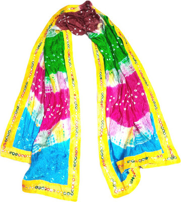 Arjit Creation Art Silk Embroidered Women Dupatta
