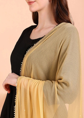 KHATRI Chiffon Embellished Women Dupatta