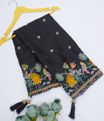 Icon Fashion Chiffon Embroidered Women Dupatta