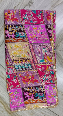 RK fashionz Art Silk Printed Women Dupatta