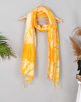 Poised Poly Chanderi Printed Women Dupatta