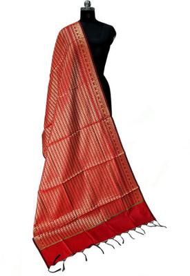 The SDF India Art Silk Woven Women Dupatta