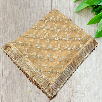 kamya fashion Net Embroidered Women Dupatta