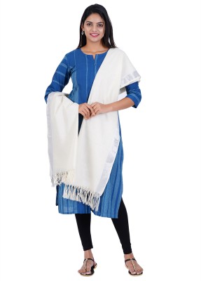 Fashily Pure Cotton Solid Women Dupatta